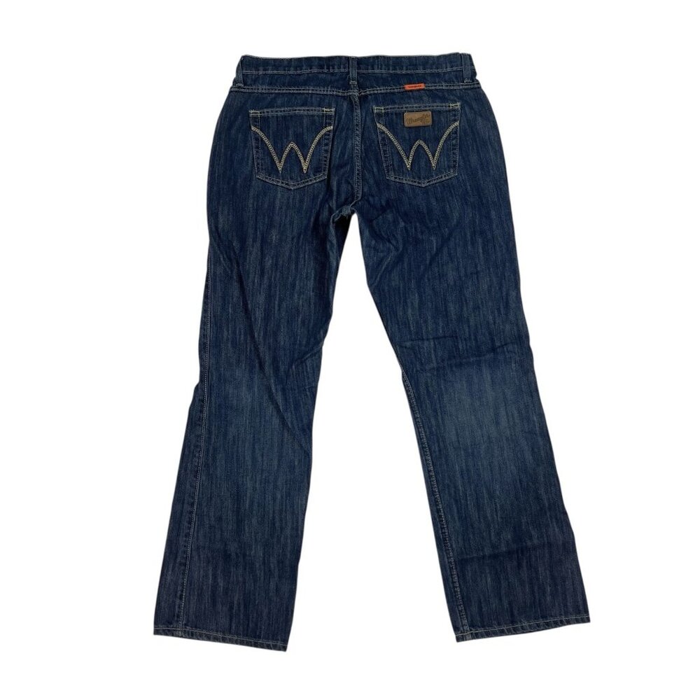 Wrangler FR Flame Resistant Bootcut Jeans Size 13 Juniors Rinse Cat 2/2112 Fire - Picture 5 of 14